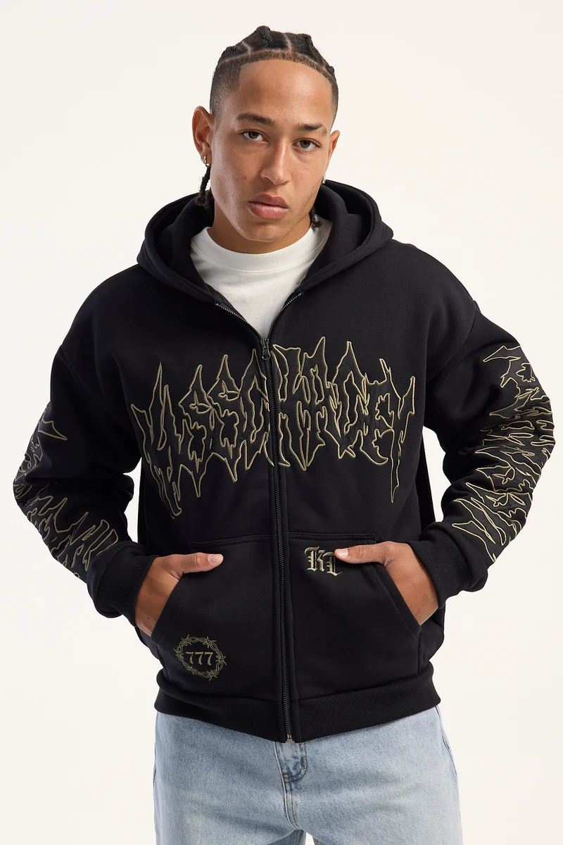 Havoc Street Hoodie Jet Black