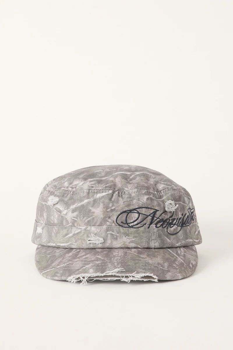 Neovision Scripture Distressed Cadet Cap Camo