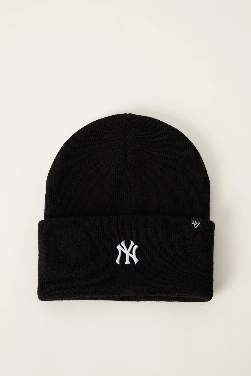 47 Brand Contemporary Baserunner 47 Knit New York Yankees Beanie Black