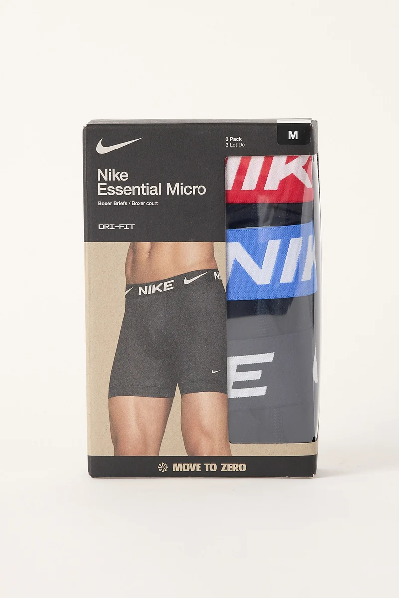 Nike Underwear Boxer Brief 3 Pack Crater
