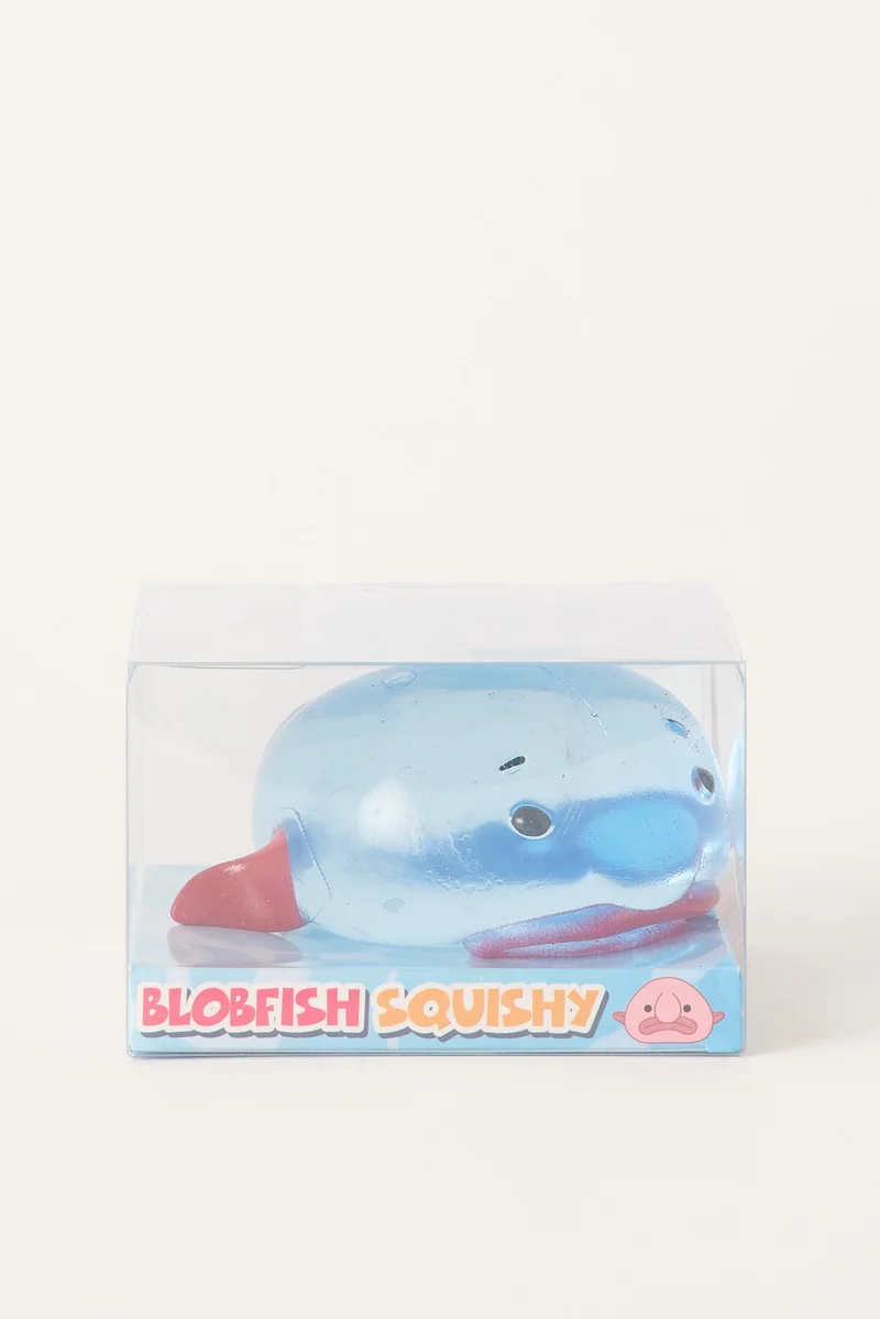 All Brands Toys Squishy Translucent 13cm Blobfish Assorted