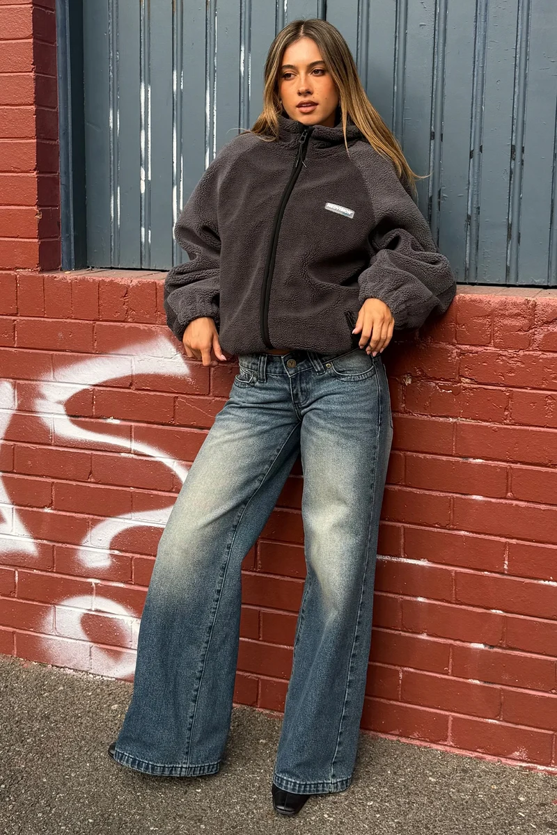 Abrand 00 Wide Super Low Jean Koda Bleach Blue
