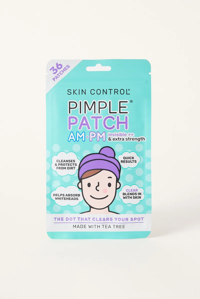 Skin Control Skin Control Pimple Patch AM & PM Mixed 36pk Clear