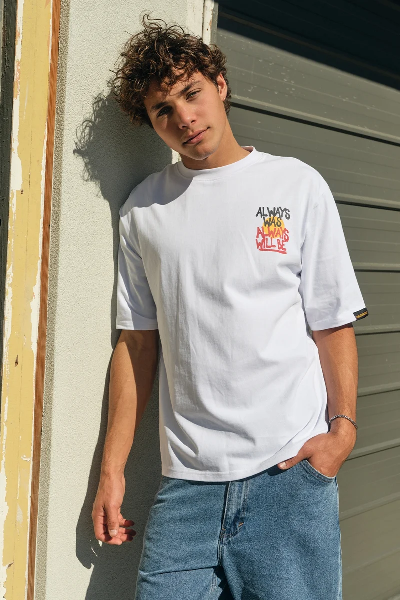 Clothing The Gaps Resistance Heavyweight Tee White