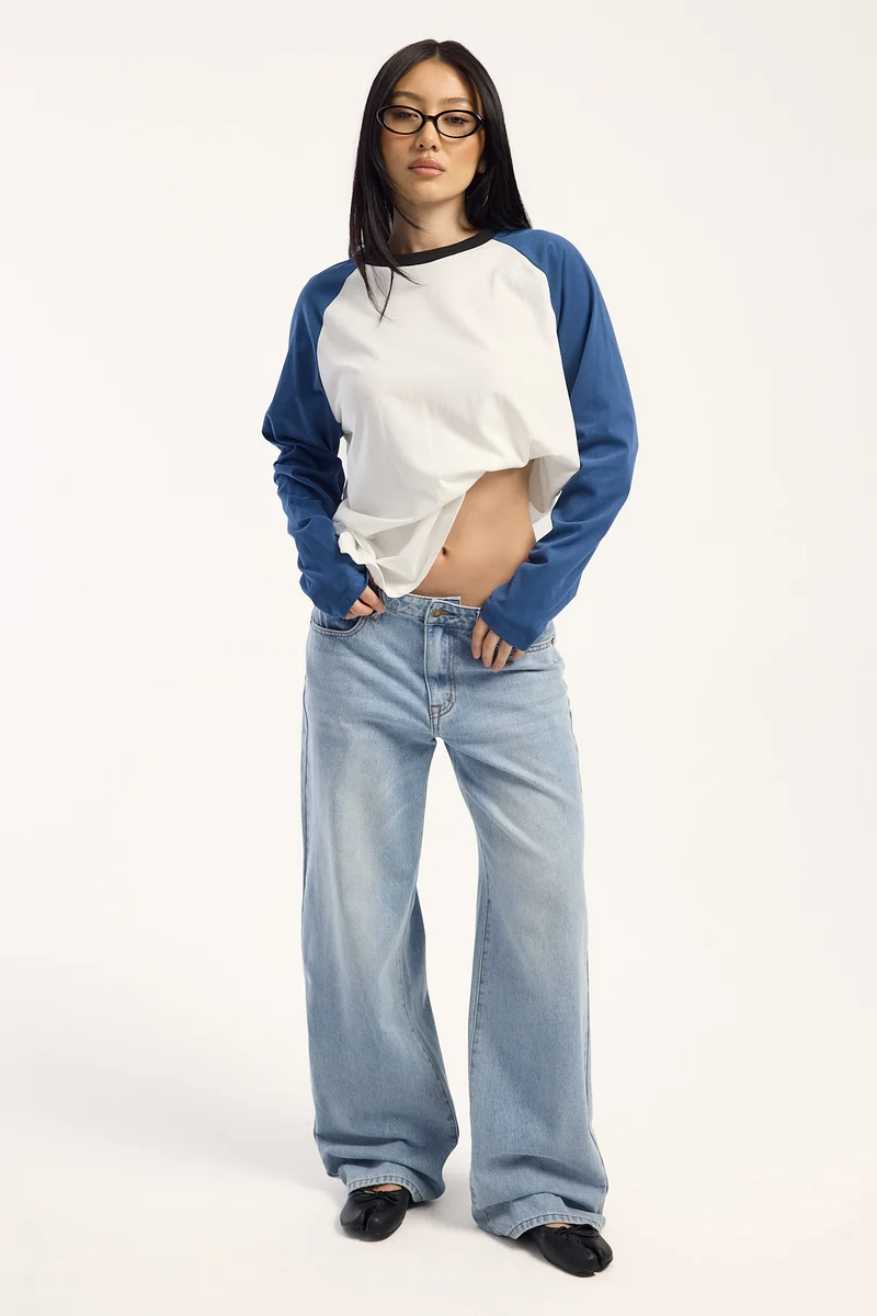 Lioness Top Model Jean Light Denim