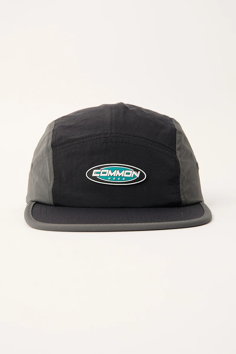 Common Need Energy 5 Panel Cap Black