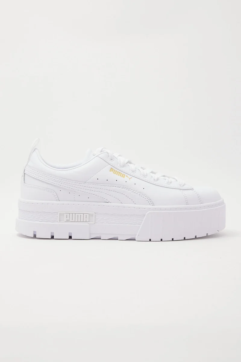 Puma Womens Mayze Sneaker Classic White