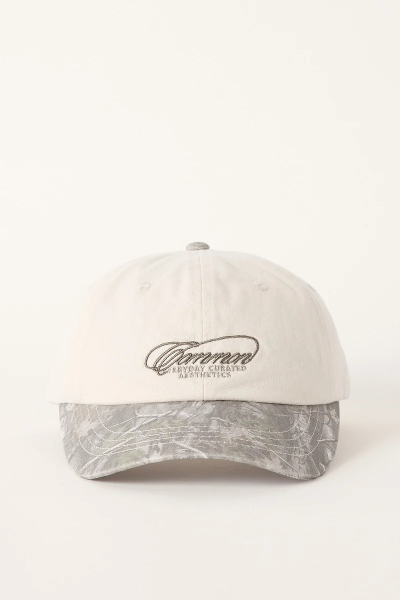 Common Need Repose Dad Cap Off White/Camo