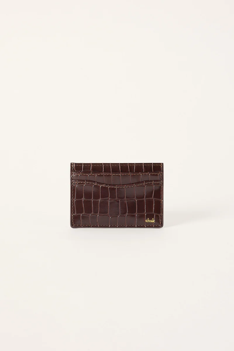 Chesko Emme Card Wallet Brown