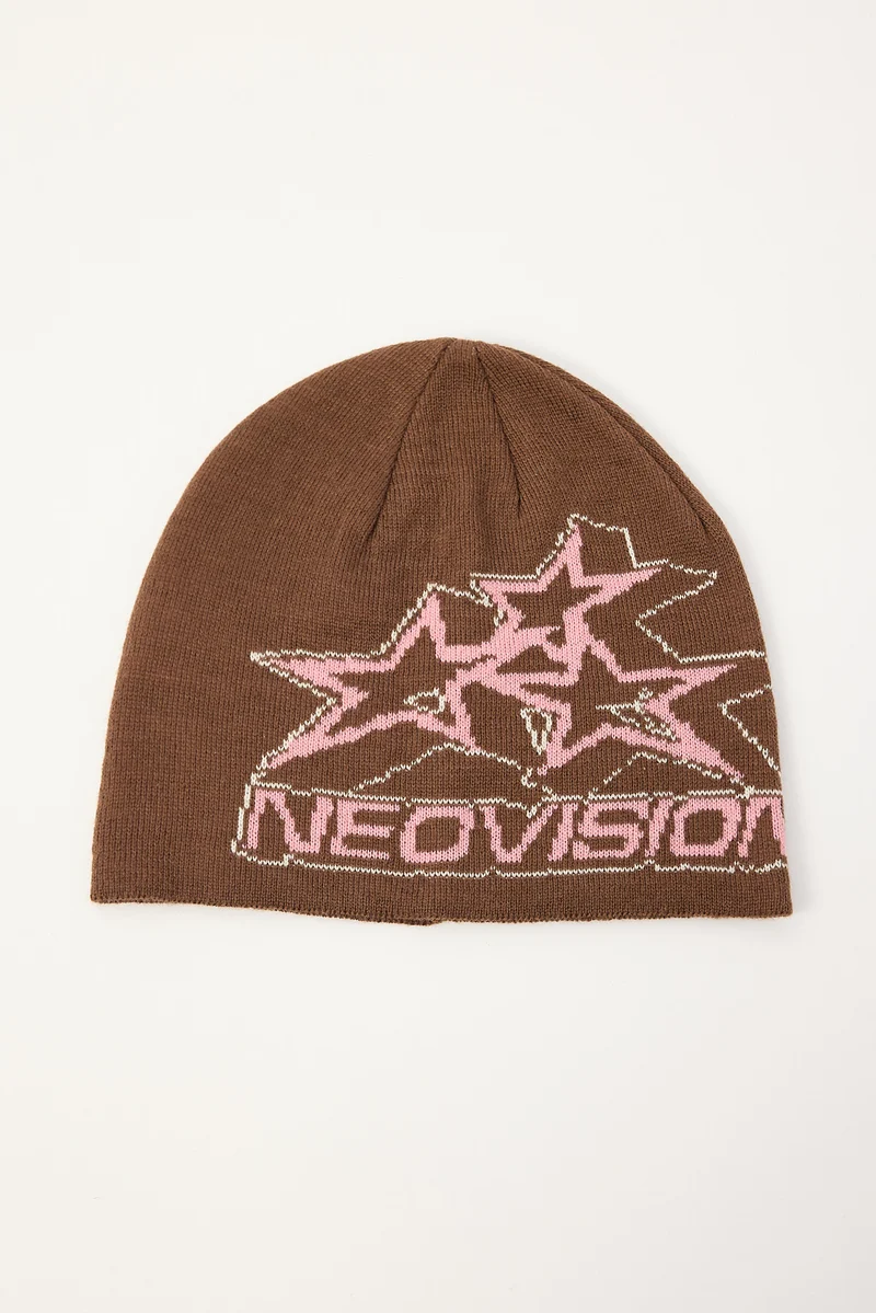 Neovision Stellar Skull Cap Beanie Brown