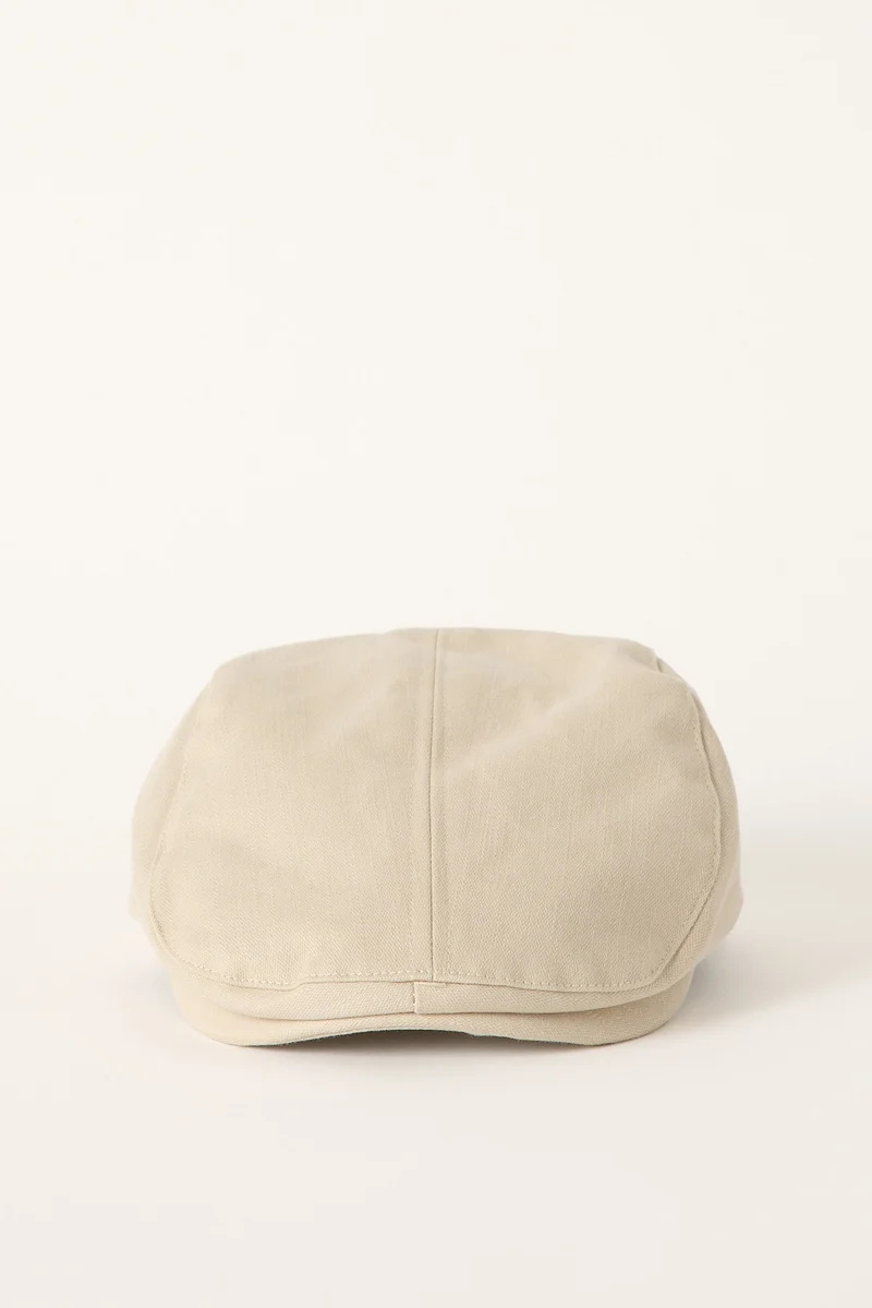 Token Brixton Newsboy Hat Cream