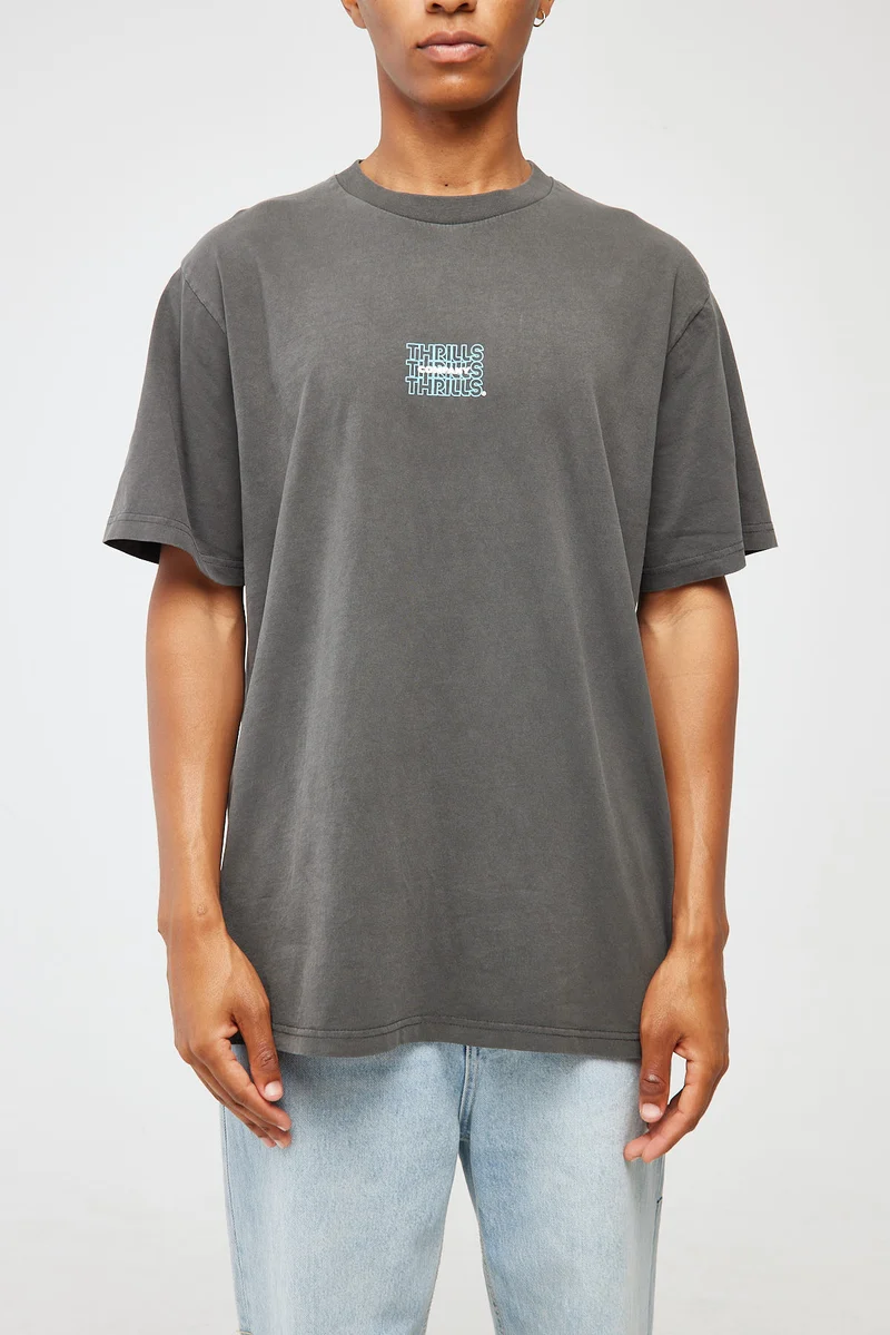 Thrills Total Separation Merch Fit Tee Merch Black