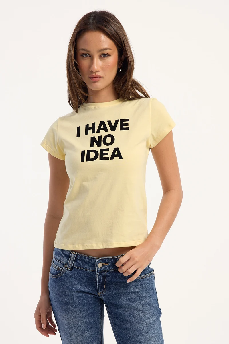 Motel Clio Slogan Top Lemon