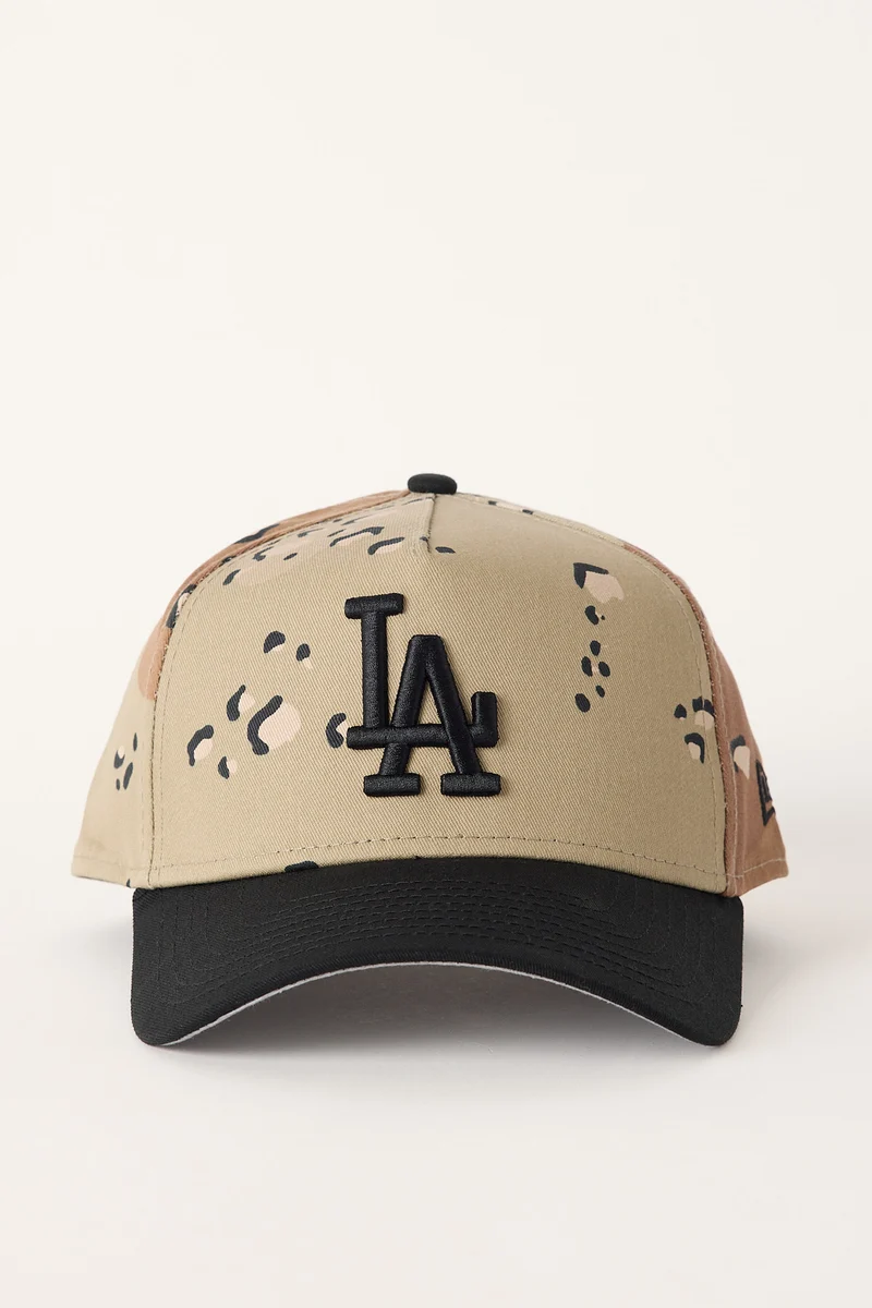 New Era 9Forty A-Frame Los Angeles Dodgers Cap Desert Camo/Black