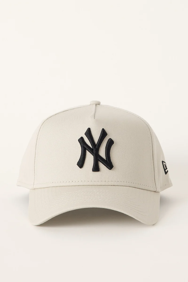 New Era 9Forty A-Frame New York Yankees Cap Stone/Black