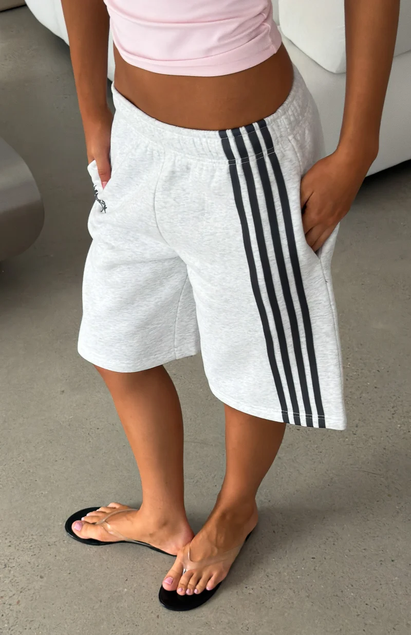 Release 15 Asalia Longline Lounge Shorts Grey Marle