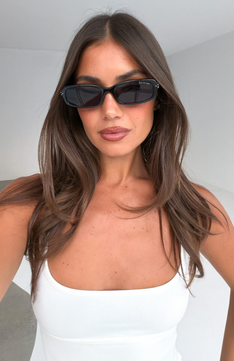 Genevieve Sunglasses Black/Black