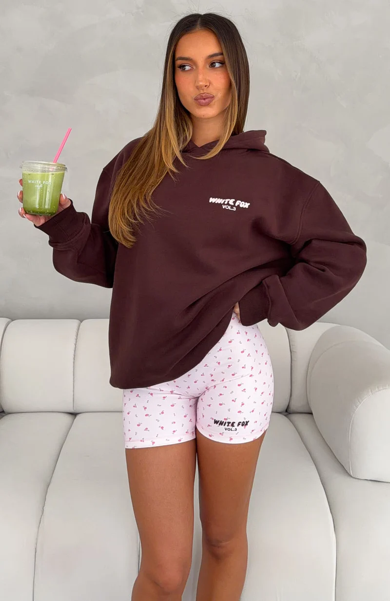 Offstage Printed Bike Shorts Pink Ditsy