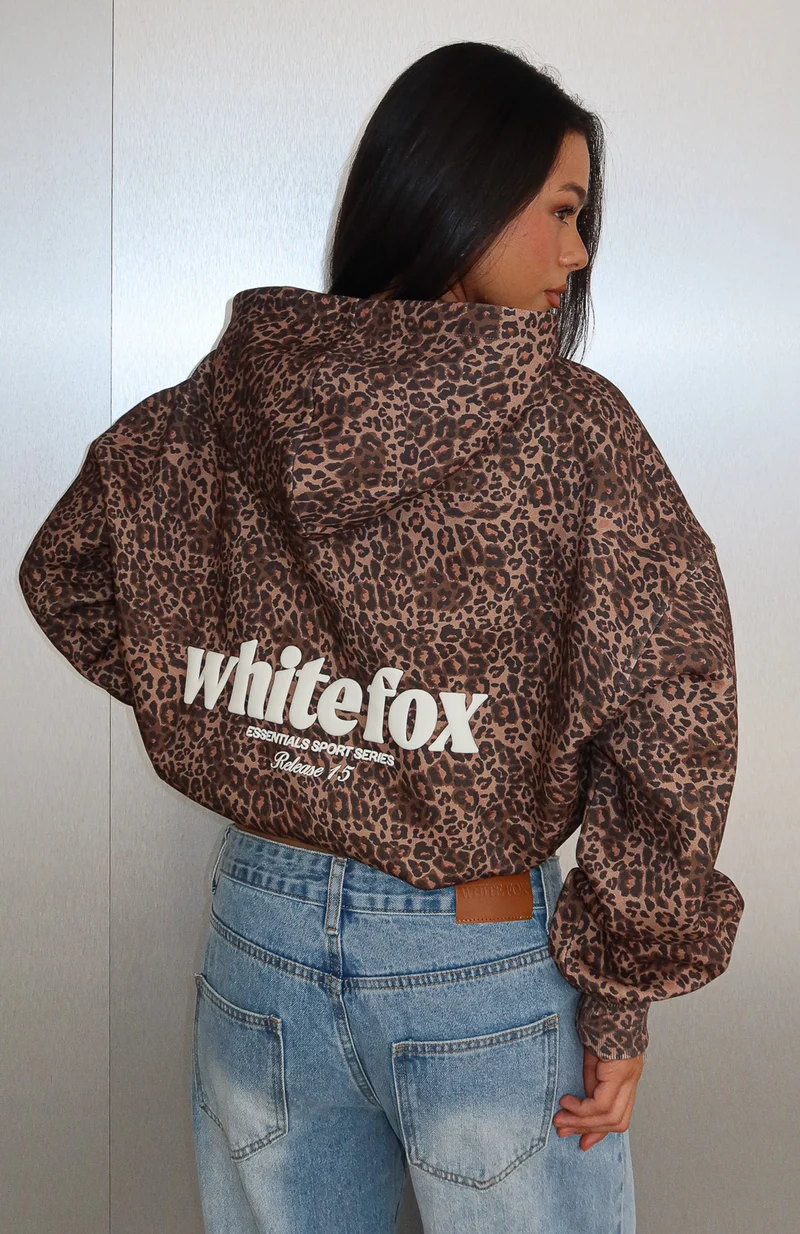 Release 15 Kiana Oversized Hoodie Animal Print